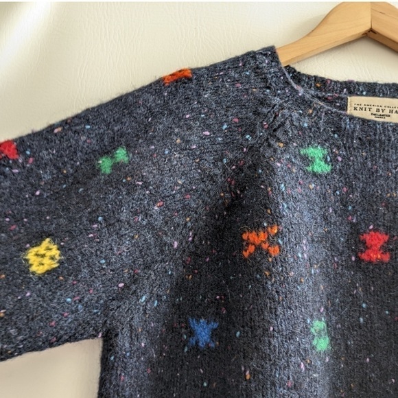 The Limited Sweater Vintage American Collection Wool Cropped Pac-Man Graphic - S - Picture 12 of 13